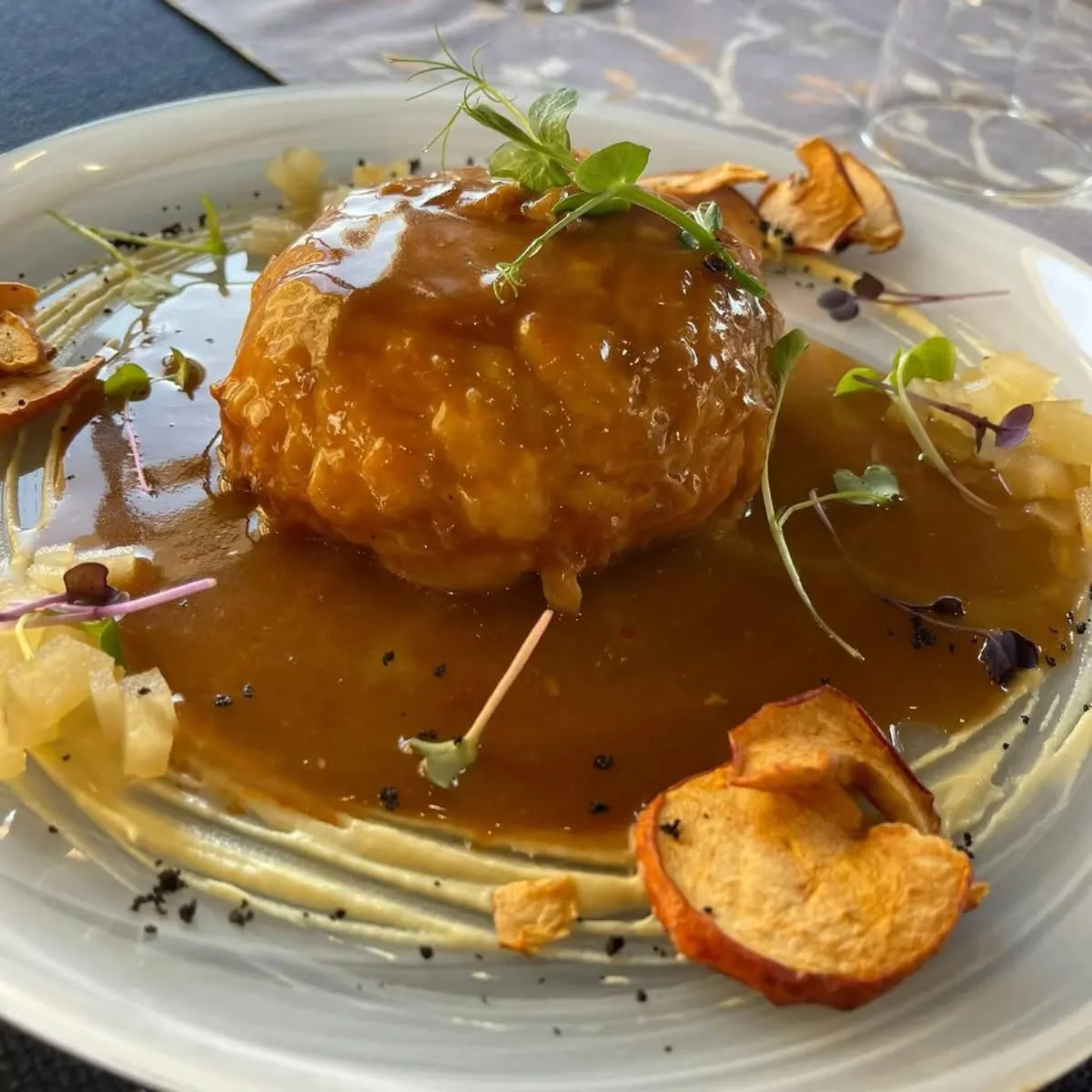 Plato de cocina de mercado en La Viera
